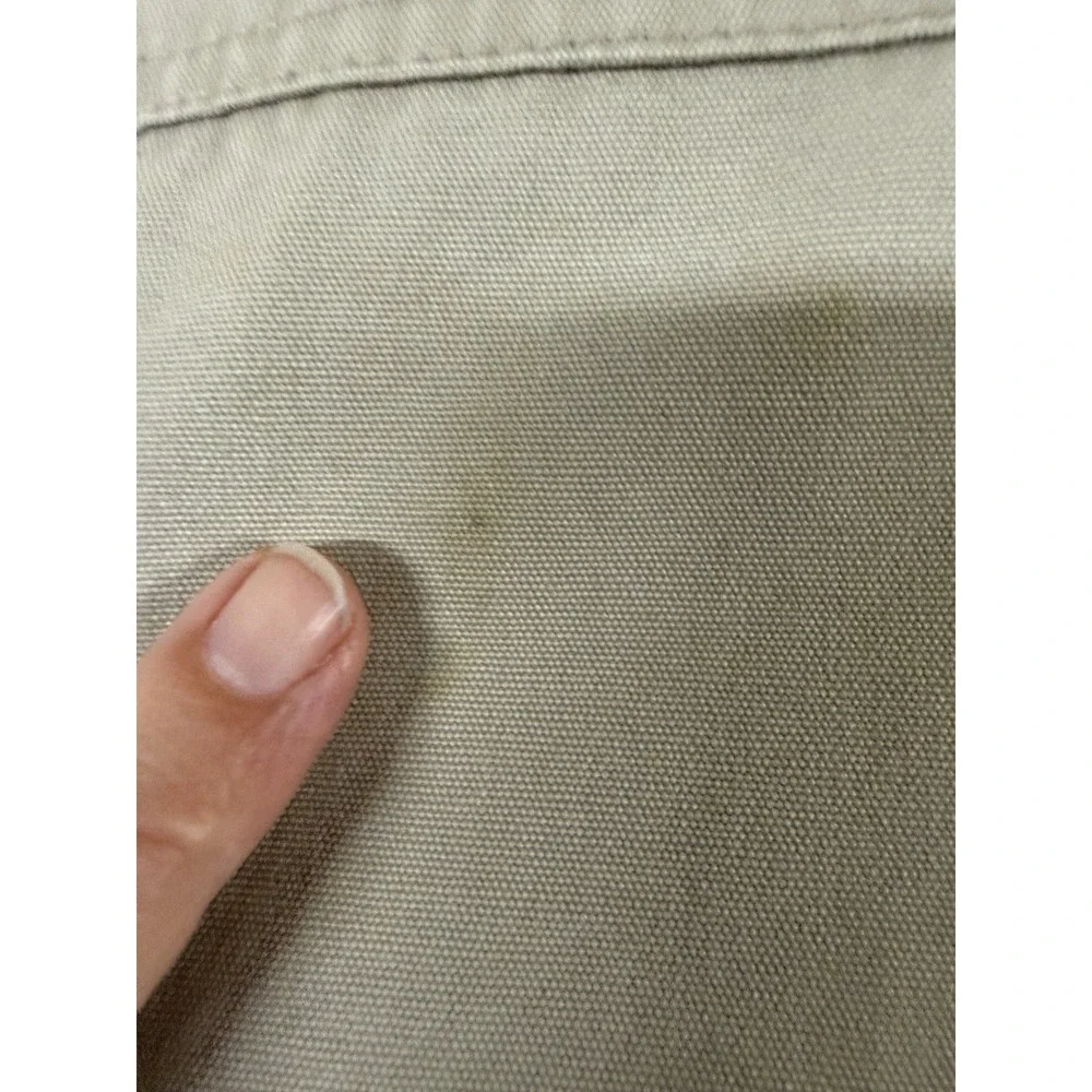 Vtg J Crew Heritage Barn Jacket Chore Wool Lined‎ Tan Size 2XL  Just Dry Cleaned